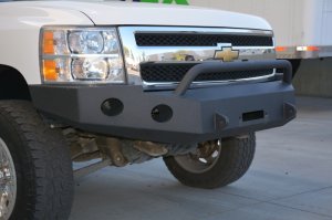 Chevrolet Silverado 1500 Bumper - Front - DV8 Offroad - Steel, 2 Stage Powder Coat Finish - Black Powdercoat - `07-`13